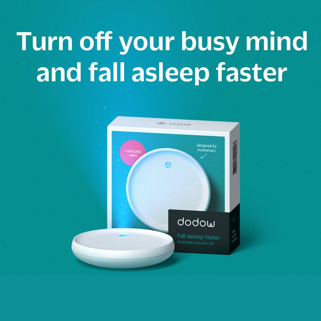 Dodow - Sleep Aid Device - More Than 300.000 Users Are Falling Asleep Faster with Dodow!