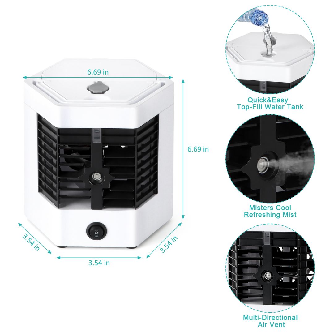 Chiller, low noise, portable air conditioner, mini air cooler