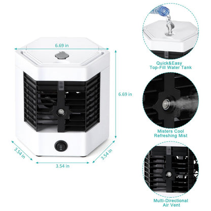 Chiller, low noise, portable air conditioner, mini air cooler